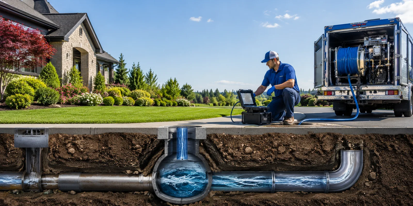 Drainage restoration information for Towanda, KS